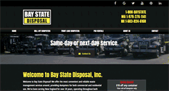 Desktop Screenshot of baystatedisposal.com